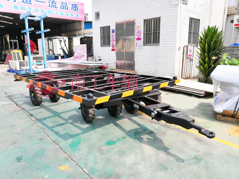 8 ton skeleton flat trailer without moving full trailer